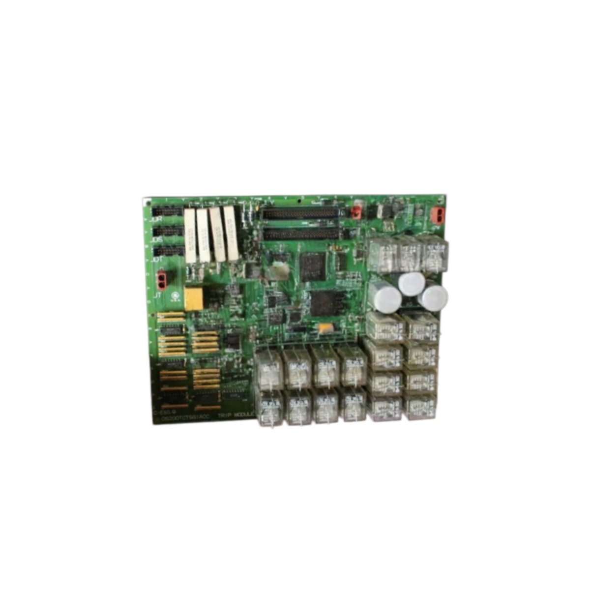 Buy GE DS200TCTSG1A DS200TCTSG1ACC Simplex Trip Board for Mark V. 3 relays, 8 LEDs, 24V input. Overspeed and over-temperature protection. In stock.