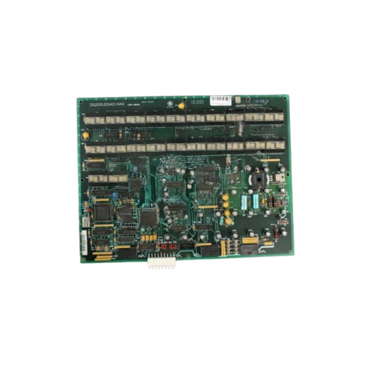 GE DS200UDSAG1A DS200UDSAG1AAA Excitation Board for Mark V generators. 0-250V DC, 12A output, PID regulation, 3500V isolation, 0.68kg.