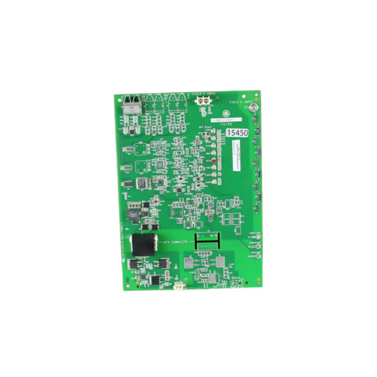 GE IS200EDFFH3A IS200EDFFH3AAA PCB board for Mark VI. 310x210mm, 0.62kg, 12 inputs, 8 thermocouple channels, 5 capacitors.