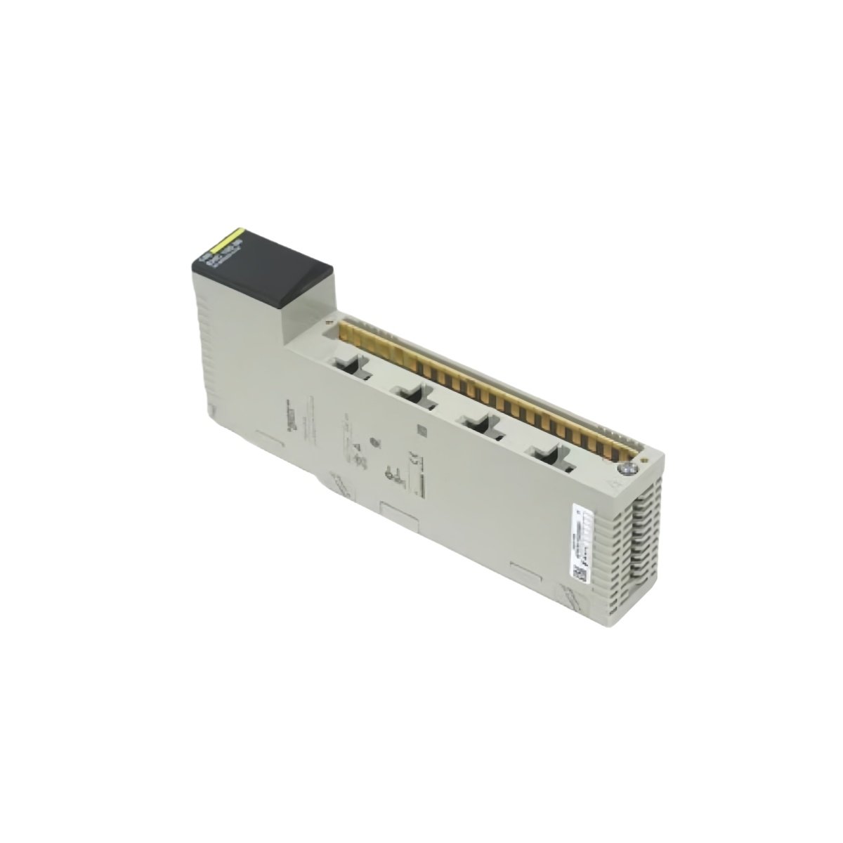 Schneider 140EHC20800 medium-speed analog counter module. Features 4 channels, 32-bit resolution, 100kHz max frequency, 0.54kg weight
