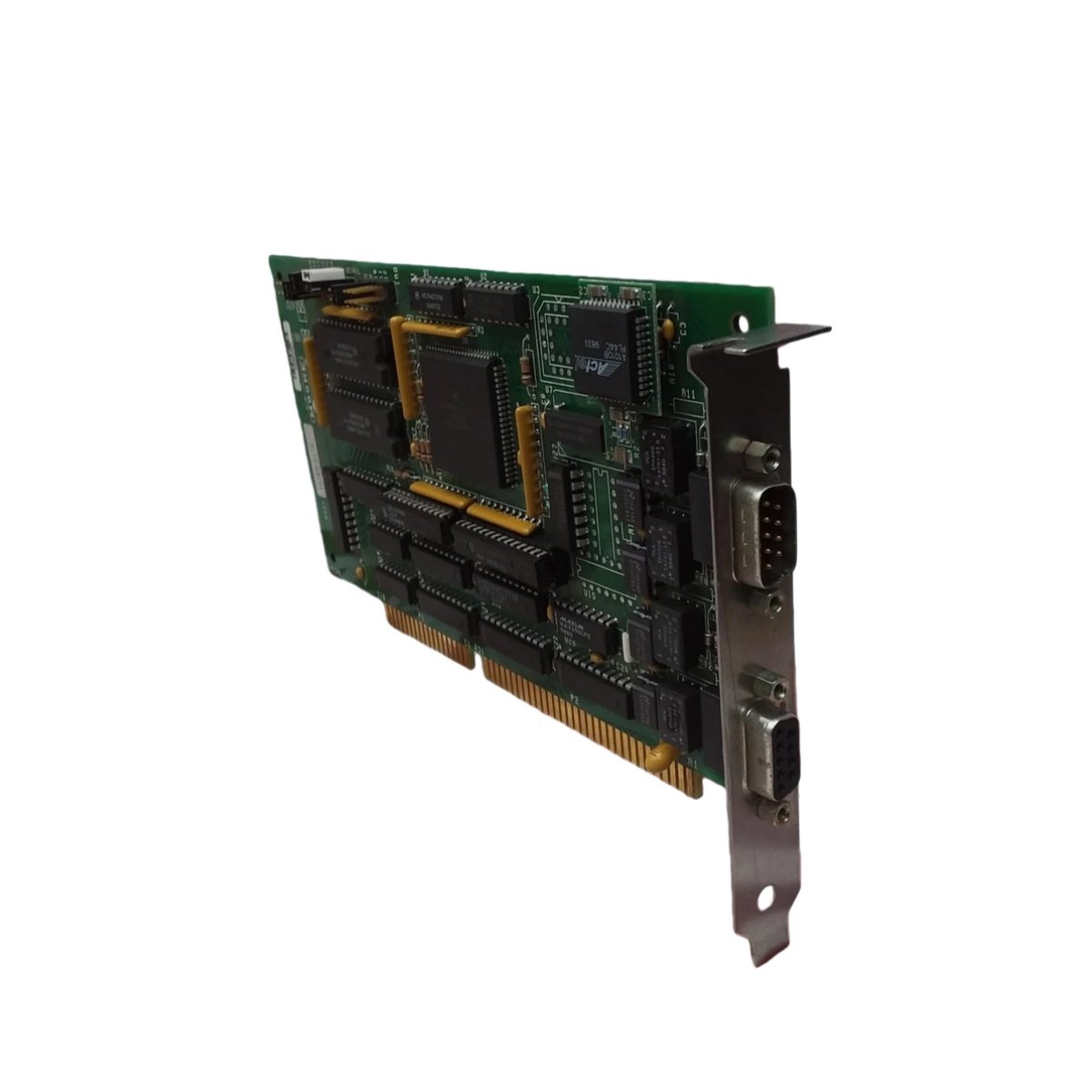 Siemens 16249-51-4 M-BUS interface module, 4-channel, RS-485, 24V DC, 2.4 kbps data rate, 500m range. ISA slot, CE/UL certified. Germany quality.
