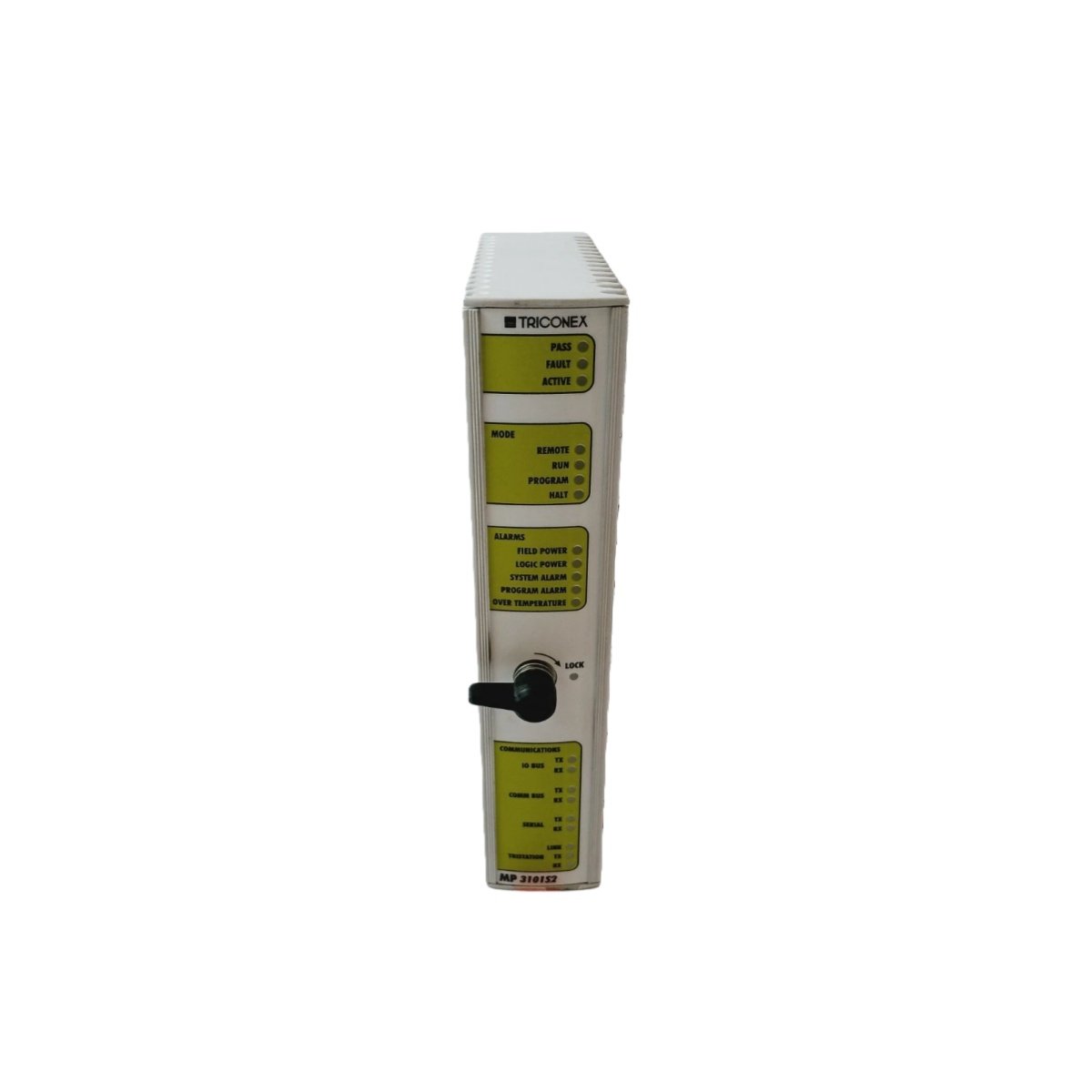 Triconex 3101S2 Triple Redundant Processor with 2-out-of-3 voting, 2 MB SRAM, 4 MB flash, and SIL 3 certification for safety-critical control applications. 