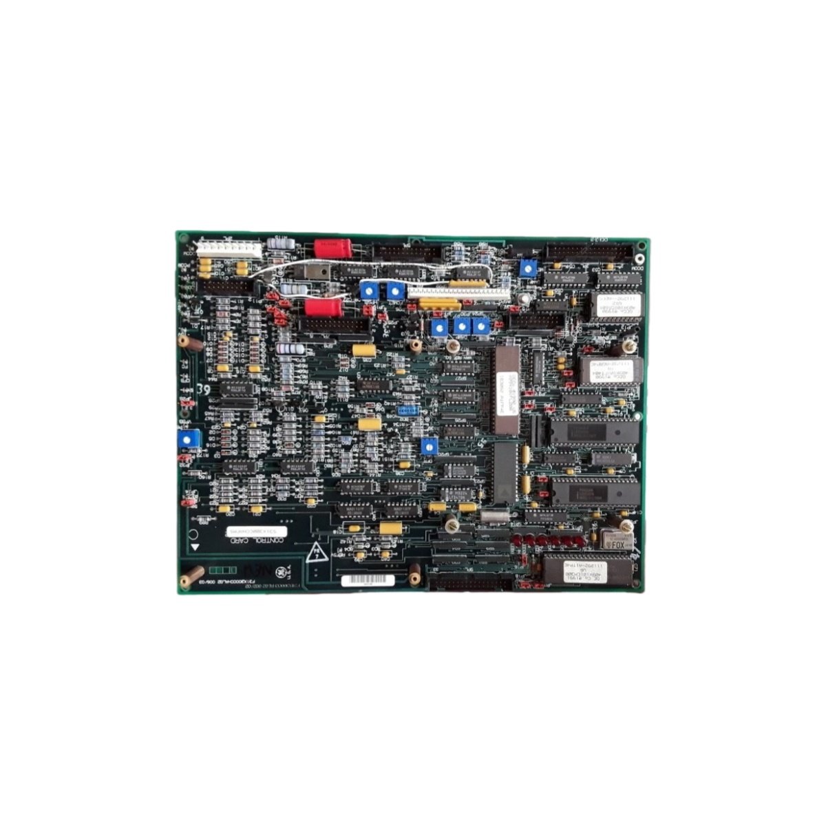 GE 531X300CCHAFM5 drive system control card for DC-300 and GE general purpose drives. 5V, RS-232/422/485, Ethernet. Industrial motor control.