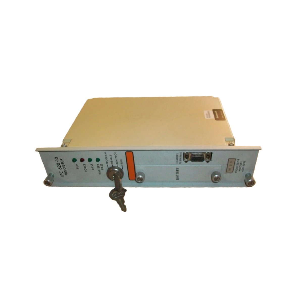 Honeywell 620-1036 processor module with 16K CMOS RAM, Modbus RTU, and RS-485. Battery backup ensures data retention for 5+ years. In stock now.