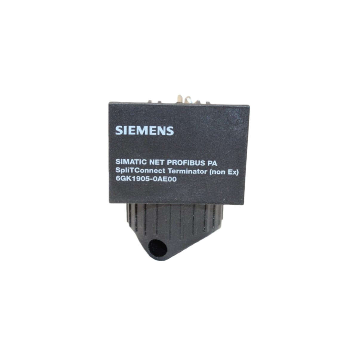 Siemens 6GK1905-0AE00 SpliTConnect Terminator for PROFIBUS PA, M12 connector, IP67, pack of 5, 0.235kg. Reliable network termination