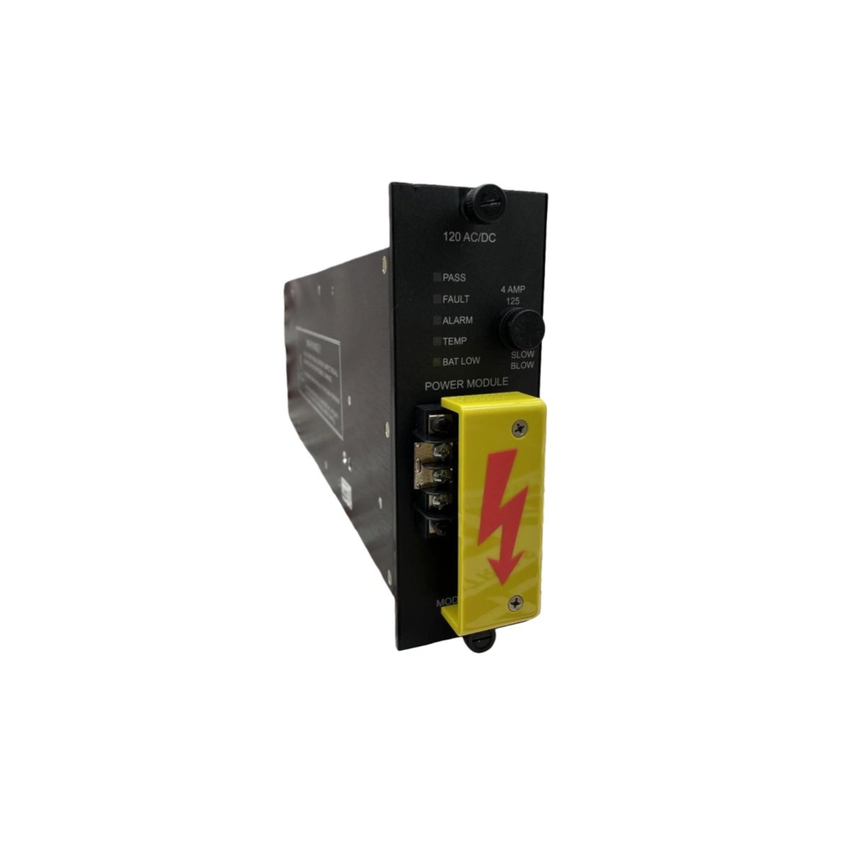 Triconex 8300A power supply module for TMR safety systems, 100-240V AC input, 5V/24V DC output, 10A, SIL3, 2.32kg. Hot-swappable redundant power
