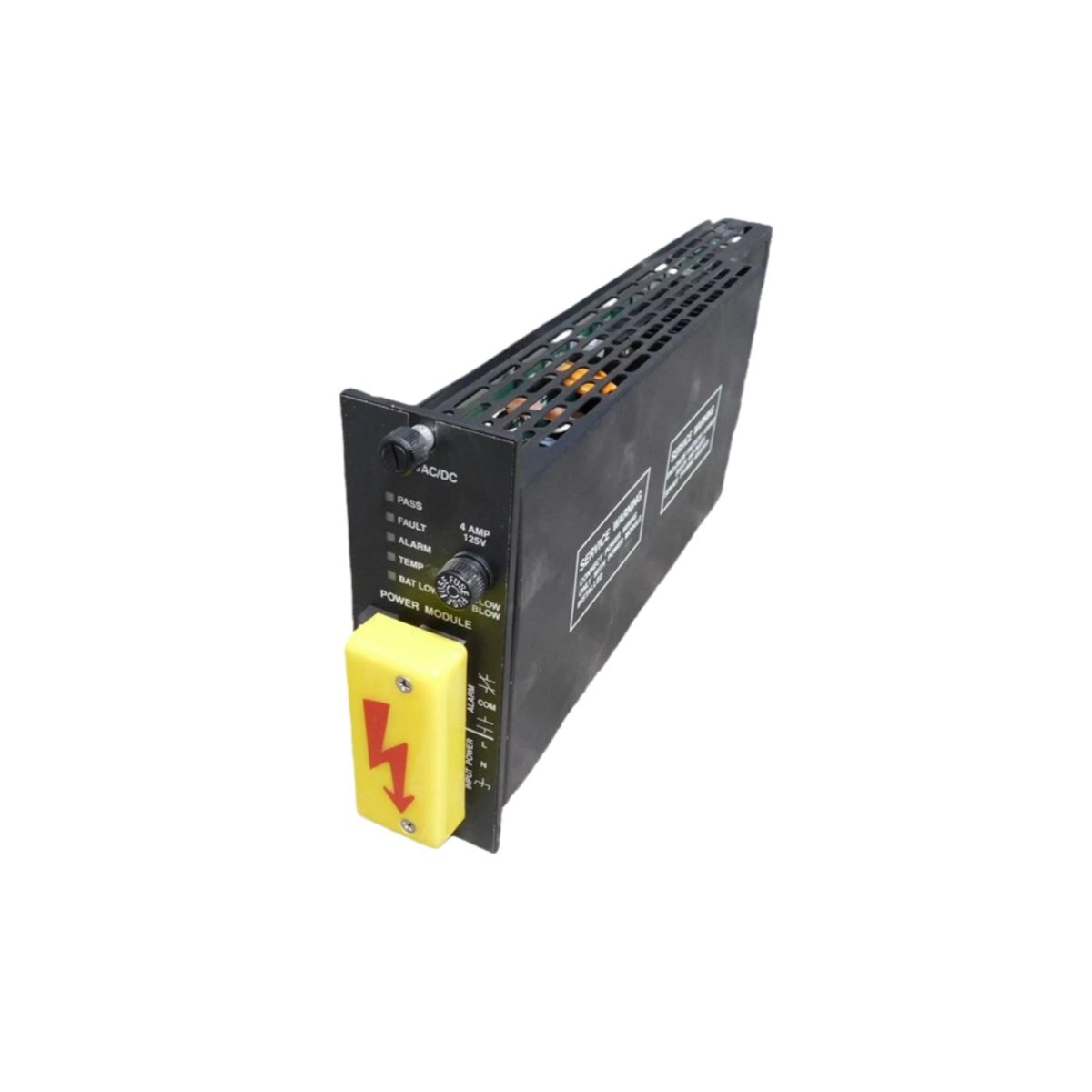 Triconex 8300 power supply module for TMR safety systems, 100-240V AC input, 5V/24V DC output, 10A, SIL3, 2.32kg. Hot-swappable redundant power