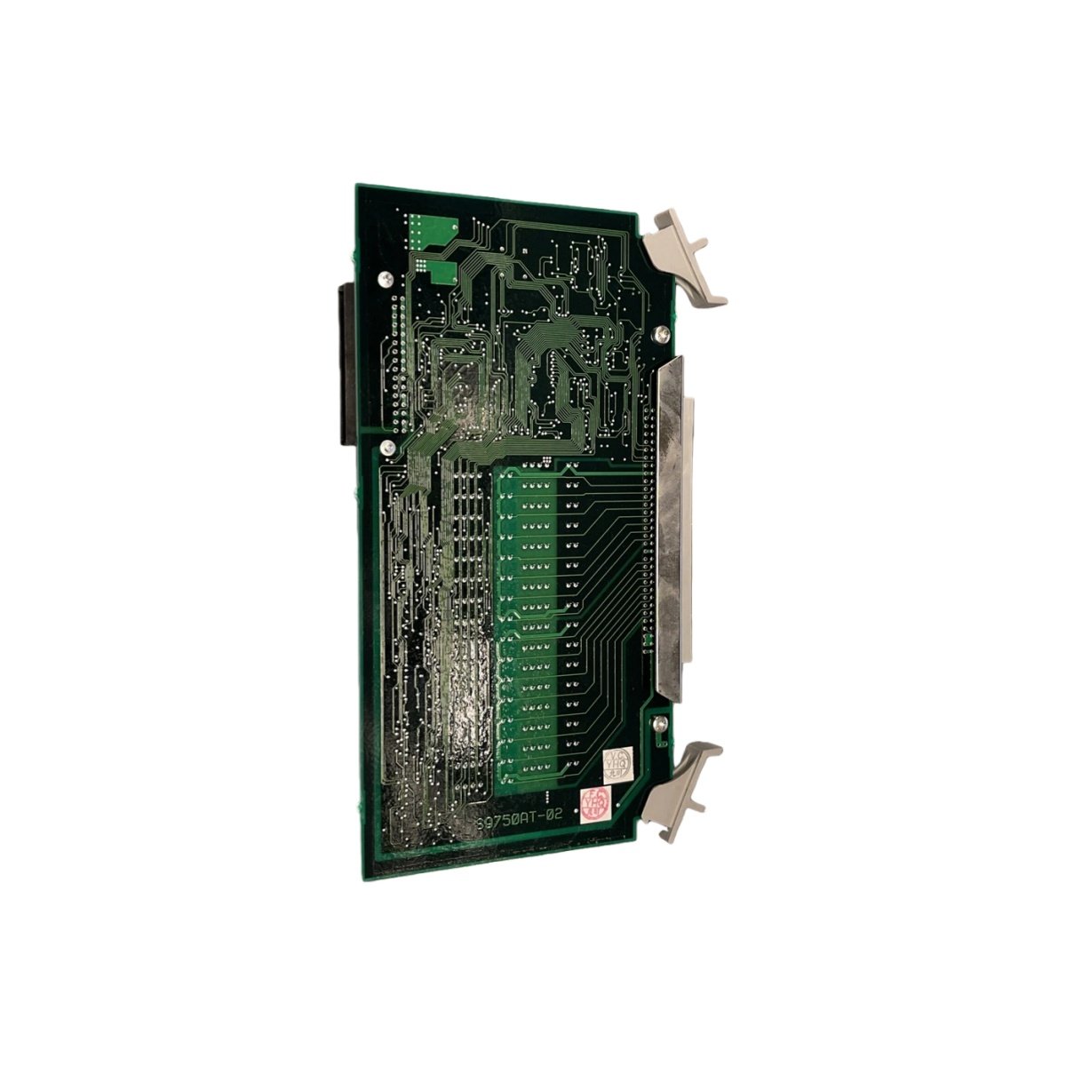 Yokogawa ADM12 S4 contact output I/O card with 16 Form C relay channels, 2A switching capacity, snubber protection, and LED status for Advantum DCS.