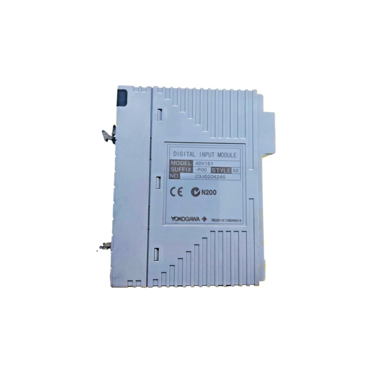 Yokogawa ADV161 64-channel high-density digital input module for CENTUM VP DCS. 24V DC, 8ms response, 2kV isolation, 0.30kg. G3 options available.