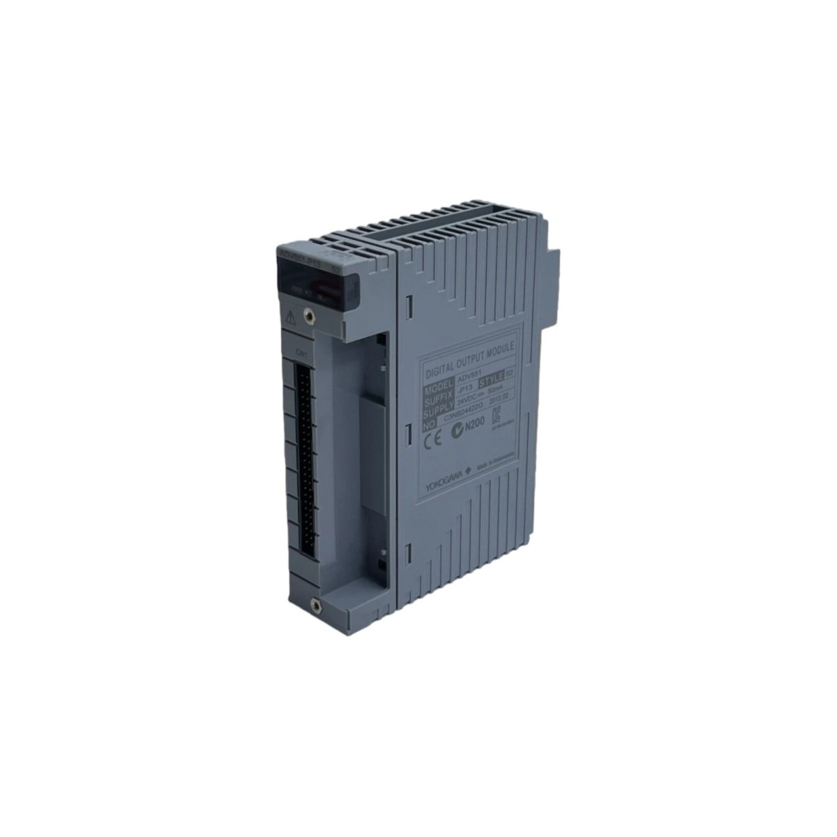 Yokogawa ADV551-P00/D5A00 32-channel isolated digital output module for CENTUM VP. 24V DC, 0.5A per channel, 1ms response, KS interface. In stock.