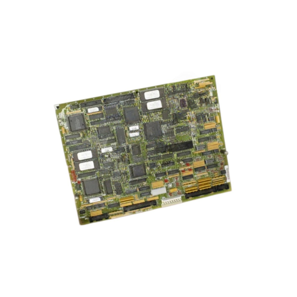 GE DS200SDCCG4A DS200SDCCG4AEC drive control board for Mark V. 32-bit DSP, 6 analog inputs, 6 PWM outputs, 1MB flash. Speed and torque regulation, 24V DC.