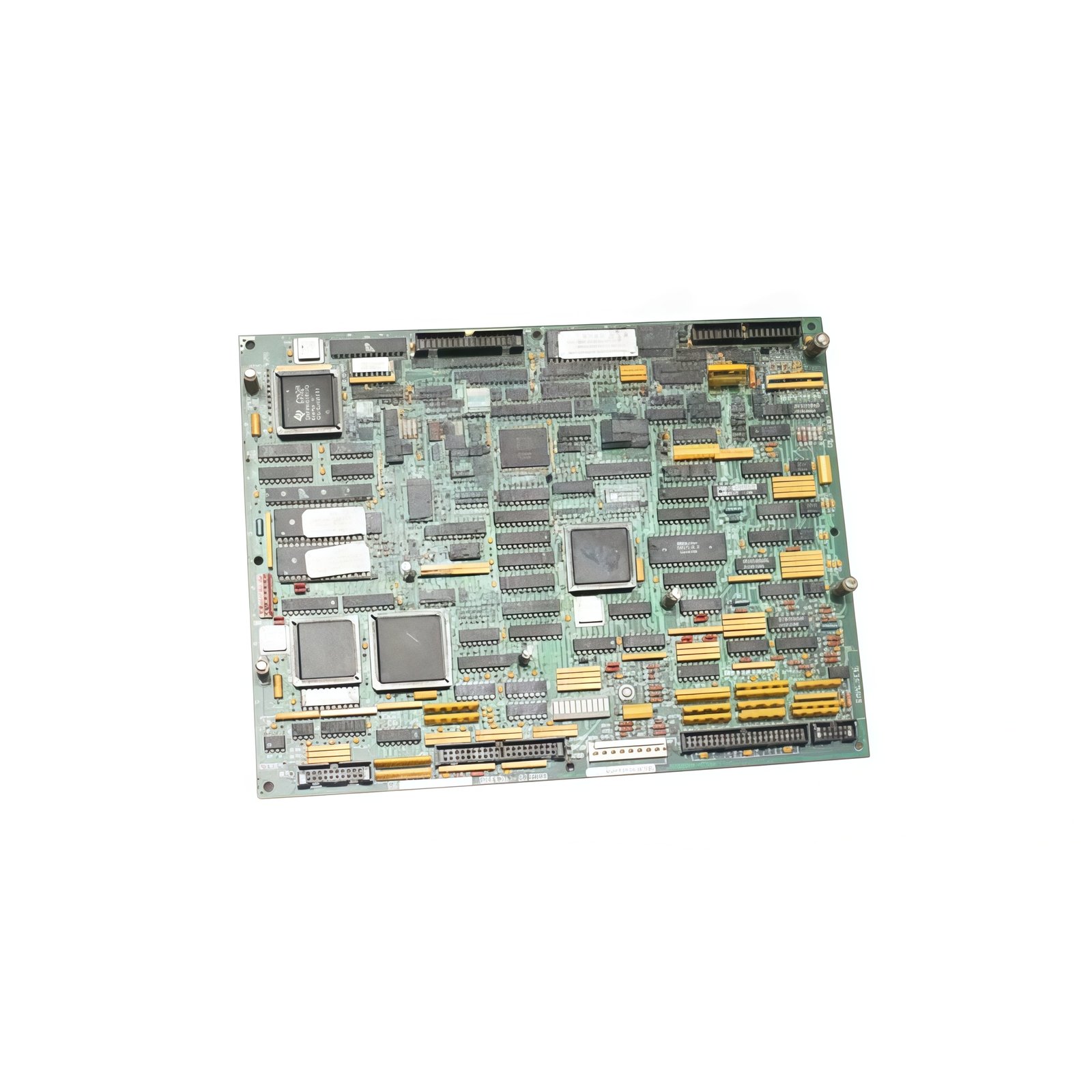 GE DS200SDCCG5A DS200SDCCG5AHD drive control board for Mark V. 32-bit DSP, 8 analog inputs, 6 PWM outputs, 1MB flash. Speed and torque regulation, 24V DC.