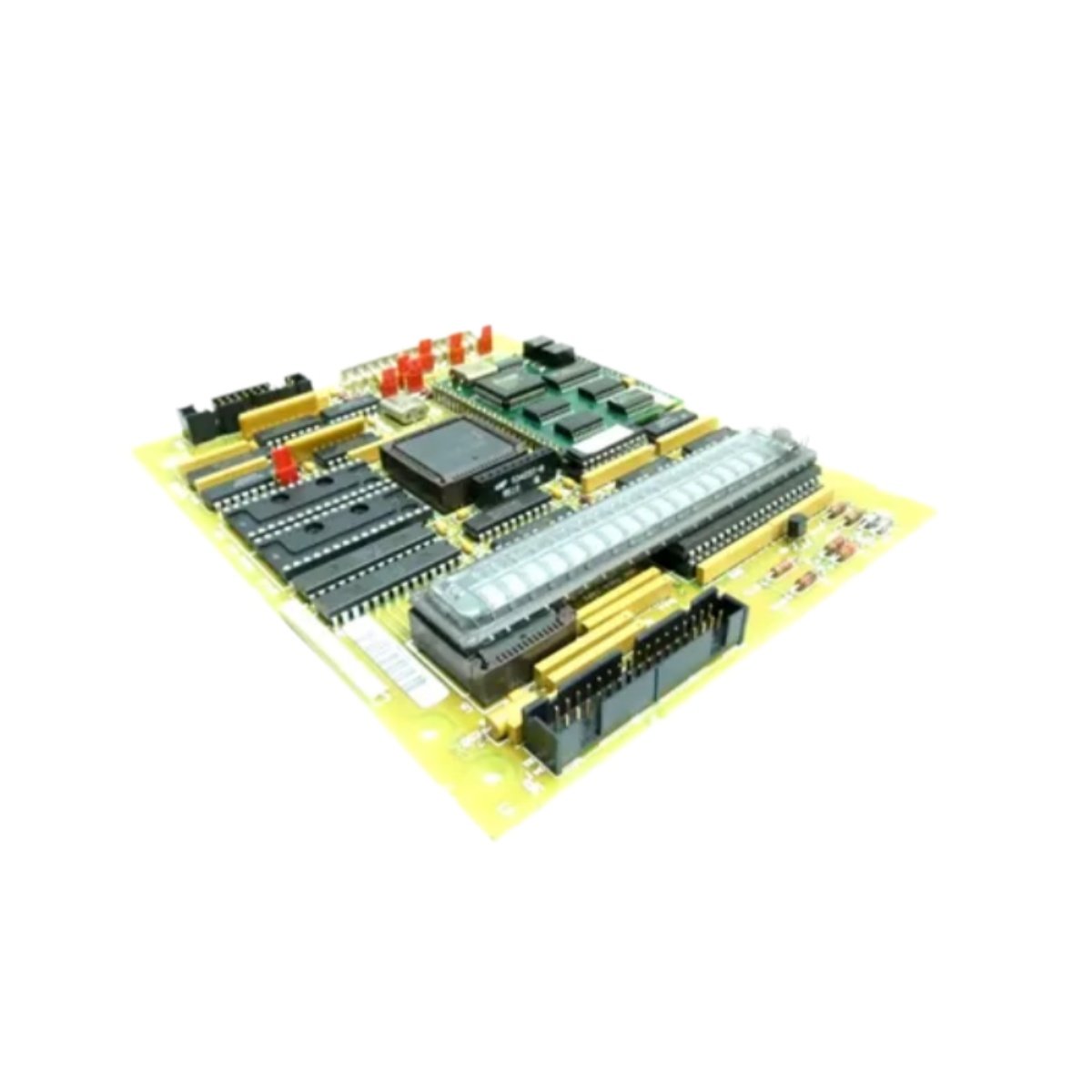 GE DS200SLCCG3A DS200SLCCG3AEG LAN communication board for Mark V. 10Base-T Ethernet, Modbus TCP support, 32-bit CPU. 512KB flash, 256KB SRAM, 24V DC power.