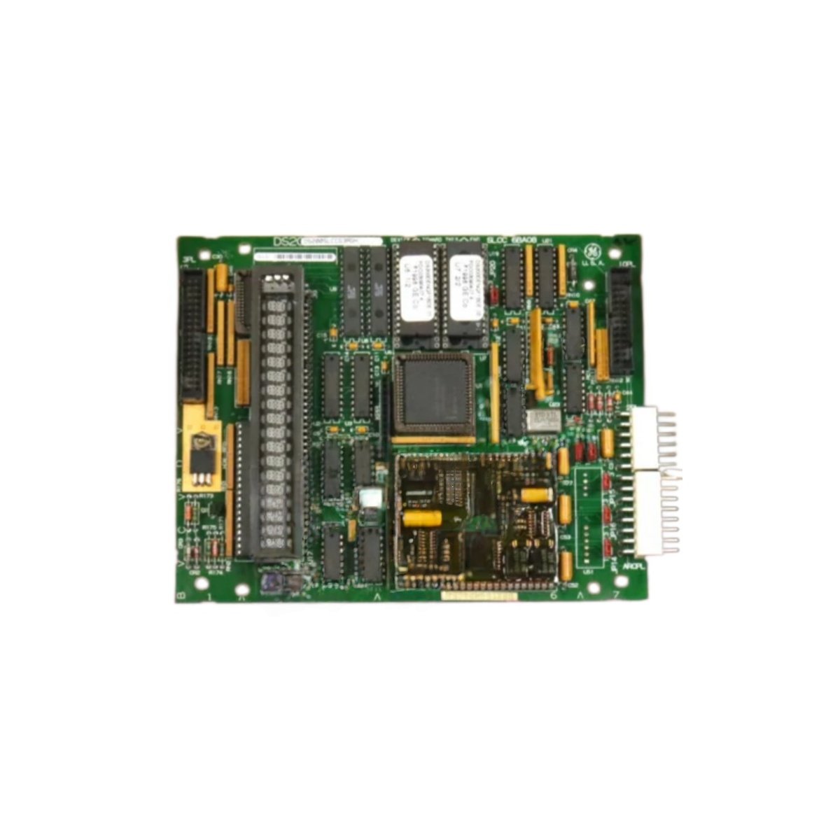 GE DS200SLCCG3A DS200SLCCG3AGH LAN communication board for Mark V. 10Base-T Ethernet, Modbus TCP support, 32-bit CPU. 512KB flash, 256KB SRAM