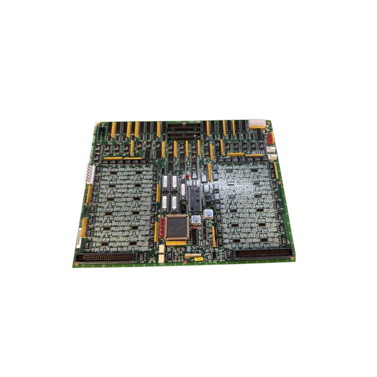 GE DS200TCDAH1B DS200TCDAH1BHE digital I/O board for Mark V turbine. 12 digital inputs, 12 outputs, 24V DC, weight 0.44kg, size 280x185x30mm