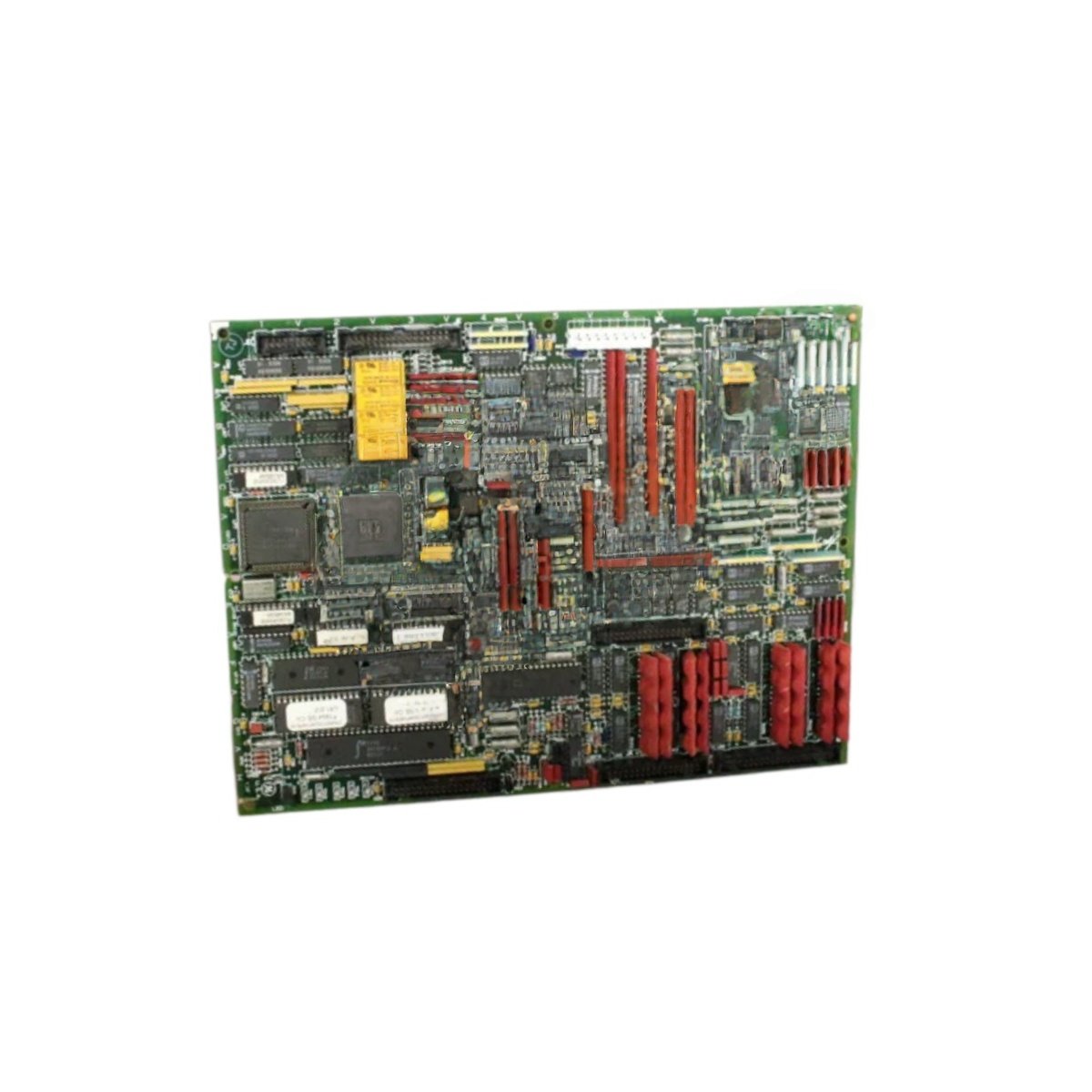 GE DS200TCQAG1A DS200TCQAG1ADE analog I/O board for Mark V turbine. 4 analog inputs, 4 outputs, 4-20mA, 12-bit resolution, weight 0.48kg