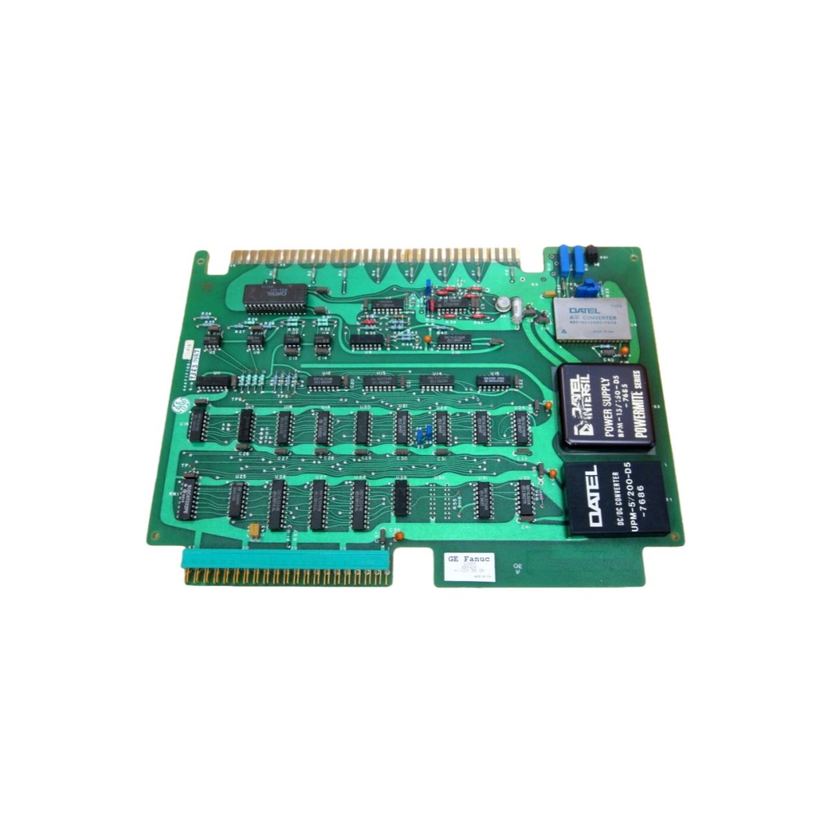 GE IC600BF842/IC600BF841 (-10 to 10V) and IC600BF841 (0 to 10V) analog input modules. 8 channels, 12-bit resolution for Series Six PLC systems.