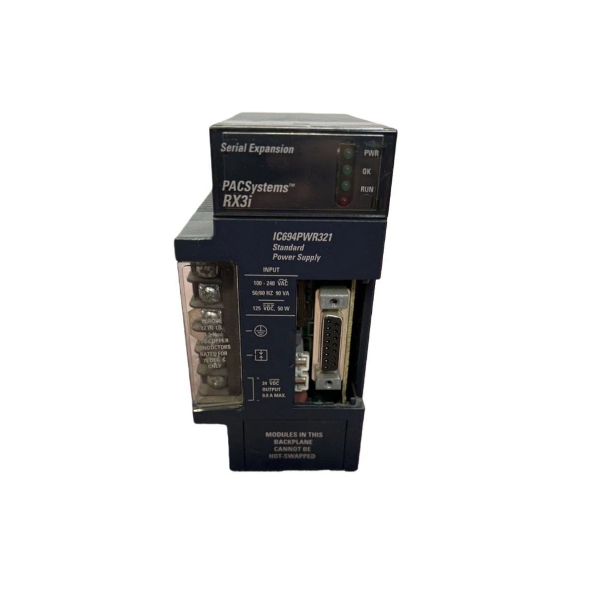 GE IC694PWR330 Power Supply Module | 30W for RX3i & Series 90-30 PLC
