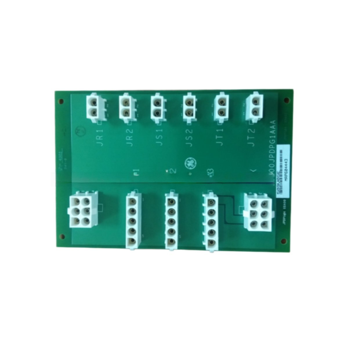 GE IS200JPDPG1AAA local power distribution board for Mark VI turbine control. Provides fused DC power outputs to I/O modules in the rack.