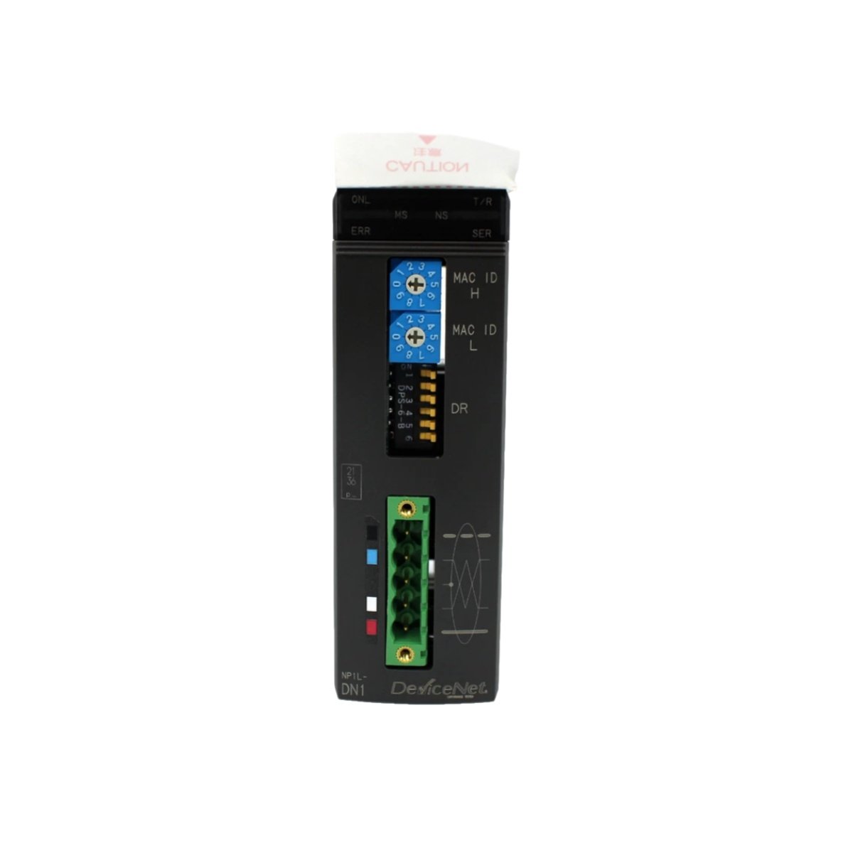 FUJI NP1L-RP1 communication module with RS-485 remote I/O at 187.5 kbps. Supports 16 stations for Micro-SX PLC distributed systems