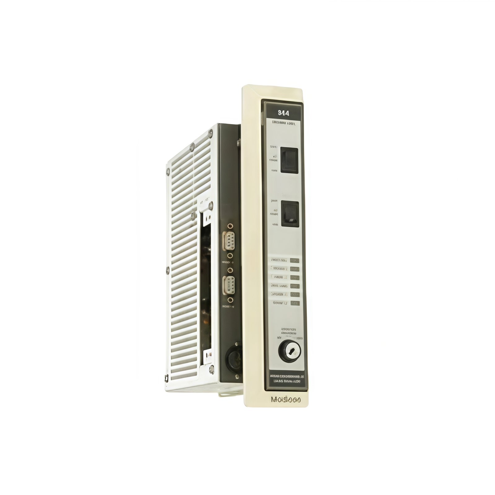 Schneider PC0984381 processor module for Modicon controllers. 4GB memory, dual-core CPU, Ethernet/Modbus/CANopen, 22ns instruction speed. CE/UL certified.
