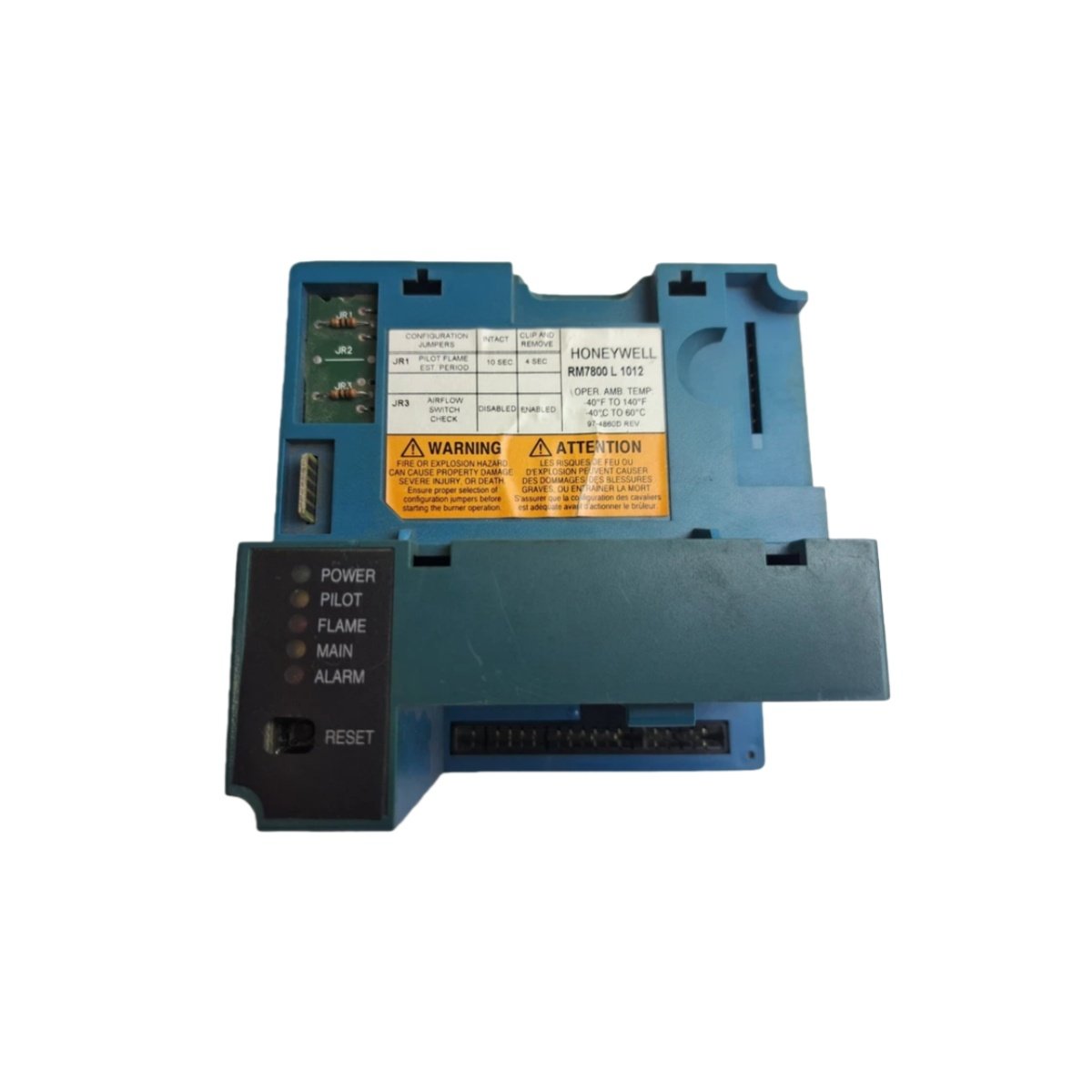 Honeywell RM7800L1012 Burner Controller | 7800 Series Relay Module