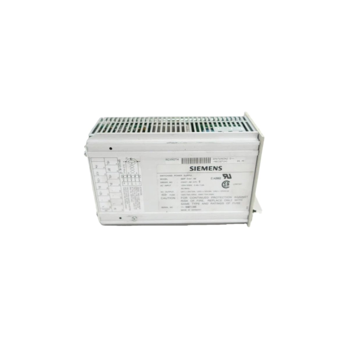 Siemens SMP-E431-A6 Power Supply Module | 24V 5A Industrial PSU