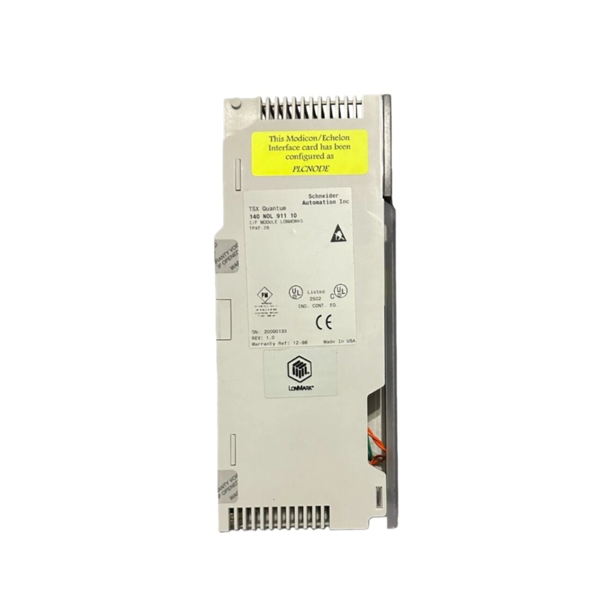 Schneider 140NOL91110C Communication Module | Quantum Ethernet/IP Module