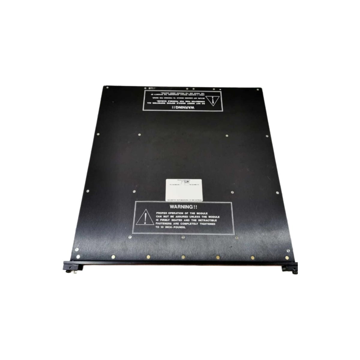 Triconex 2700 Control Module with TMR architecture, 2,048 I/O capacity, 4 MB SRAM, and 2-out-of-3 voting for SIL 3 safety applications.
