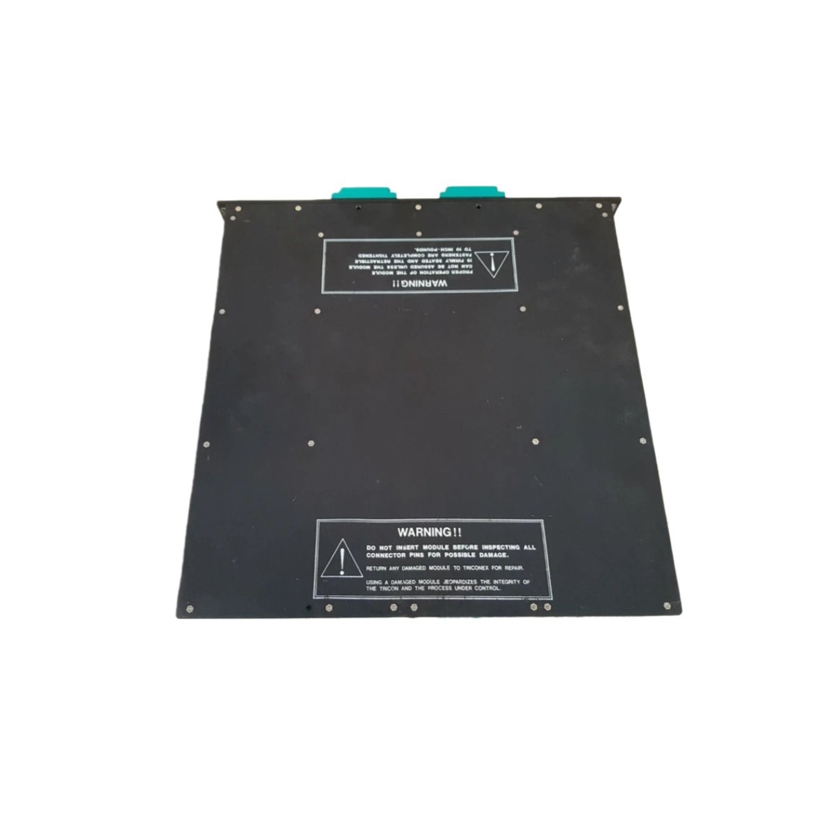 Triconex 3000110-380 Terminal Interface Module for Triconex I/O systems. Supports 2.5 mm² wiring, test points, LEDs, and conformal coating protection.