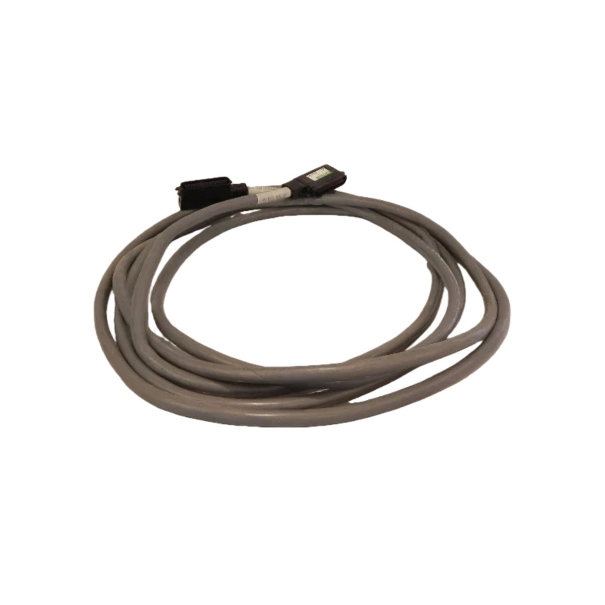 Triconex 4000029-025 cable assembly for Tricon TMR systems. 7.6m length, shielded, for remote I/O or MP programming. SIL 3 compatible.
