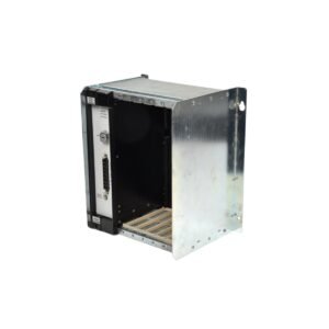 Reliance Electric 45C315 AutoMate card rack assembly for PLC modules. Modular chassis with backplane, multiple slots, rugged design for industrial control.