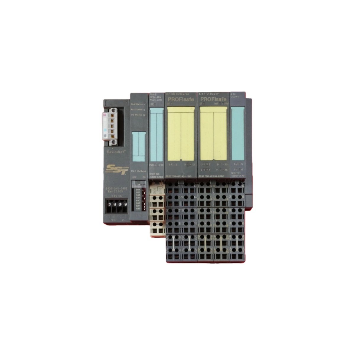 Siemens 5136-DNS-200S DeviceNet Slave Adapter with 24 V DC power, DeviceNet interface, CAN communication, IP20 protection