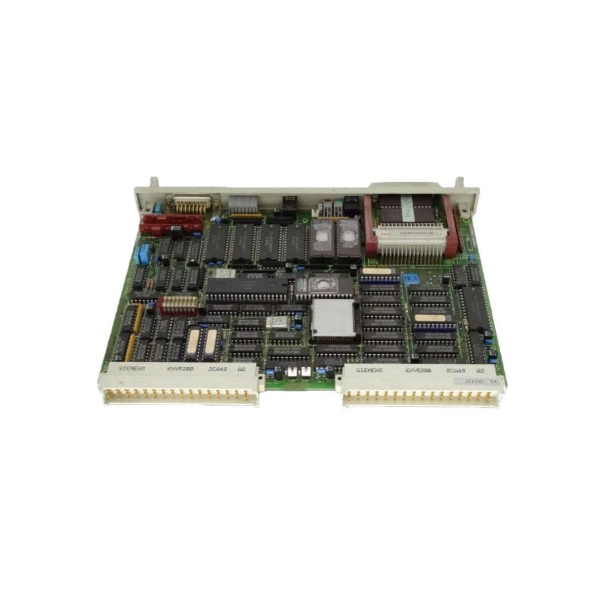 Siemens 6ES5922-3UA11 CPU 922 PLC module features 64 KB program memory, 16-bit processor, and handles 1,024 digital I/O points for S5 systems.