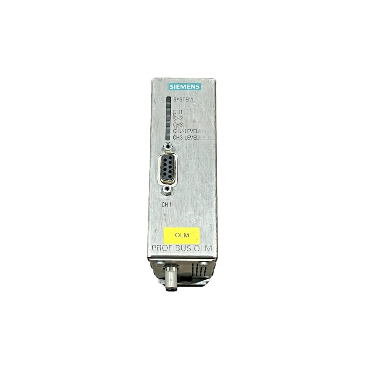 Siemens 6GK1503-2CB00 PROFIBUS OLM/G11 V4.0 optical link module supports 12 Mbps and 1.2 km fiber range. Features 75x145x115mm size and 0.7kg weight.