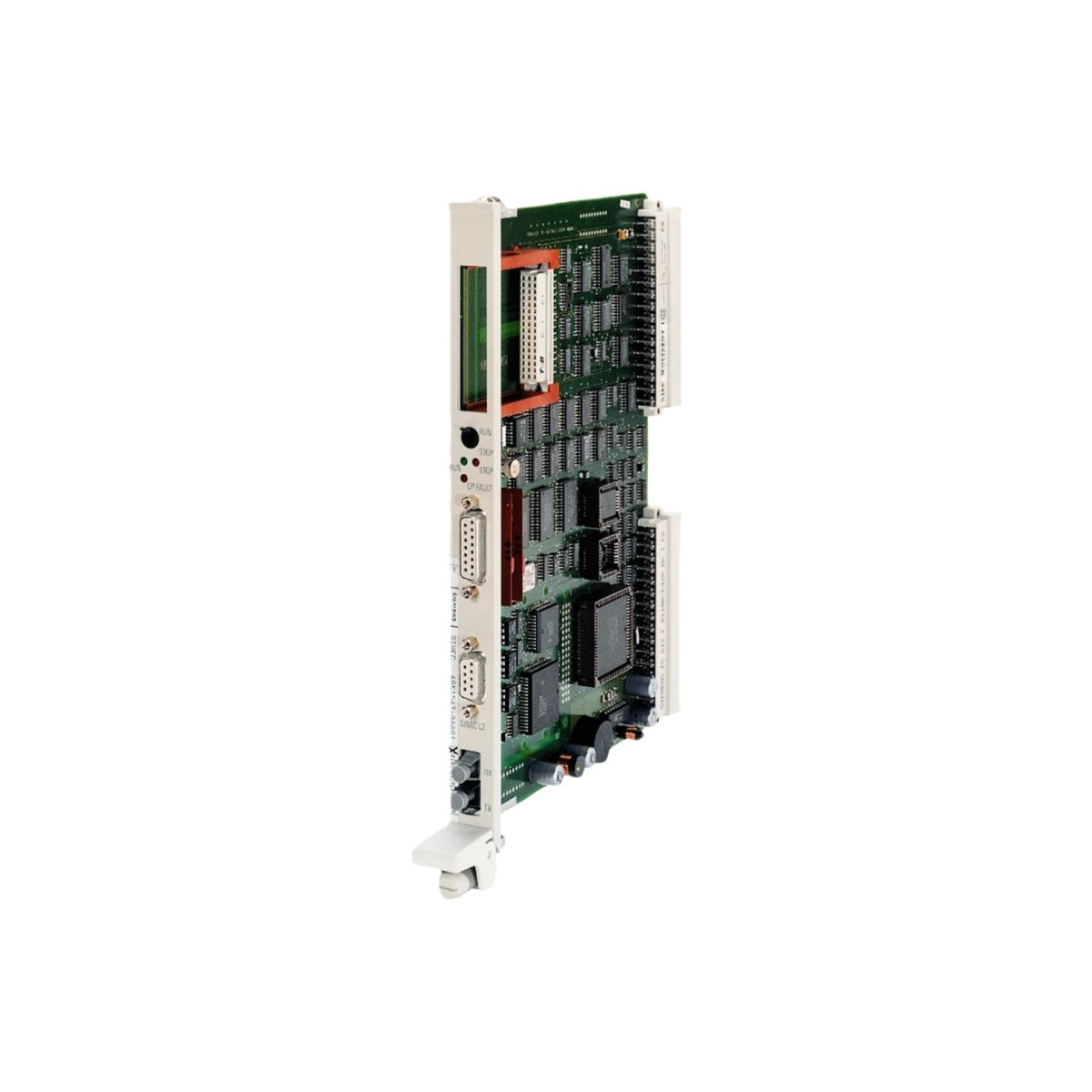 Siemens 6GK1543-1AA01 Communications Processor features Industrial Ethernet, 10/100 Mbps RJ45 connectivity, 24 V DC power, and reliable SIMATIC S7