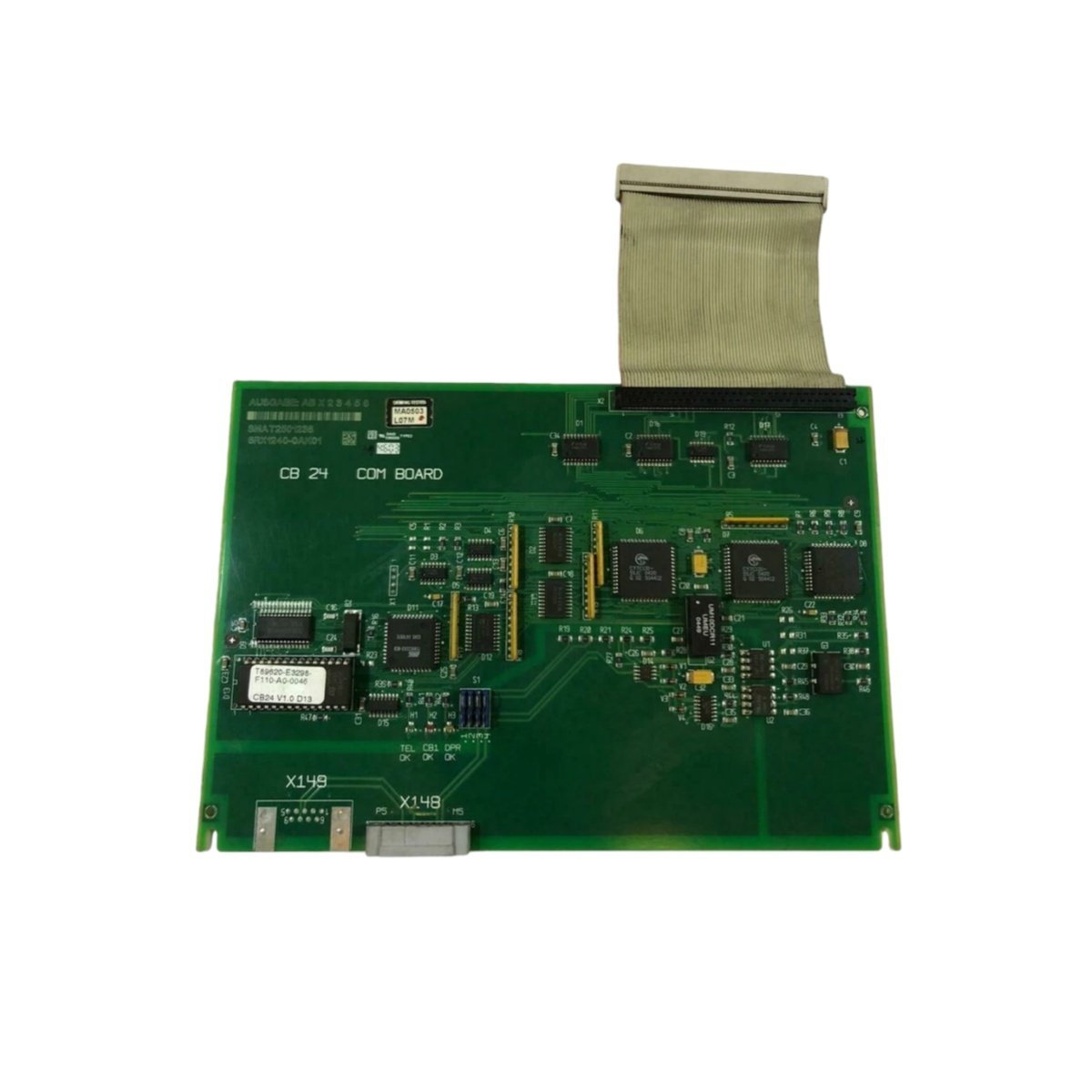 Siemens 6RX1240-0AK01 communication module for SIMOREG DC-MASTER. PROFIBUS DP & RS-485, 12 Mbps, 24V DC, 0.25 kg. Industrial-grade.