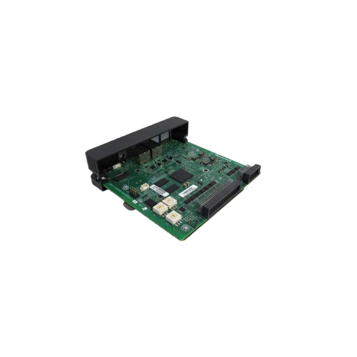 Honeywell 900RSM-0200 redundant switch module for control networks. 24V, -40°C to +70°C, automatic failover, UL, CE, CSA certified.