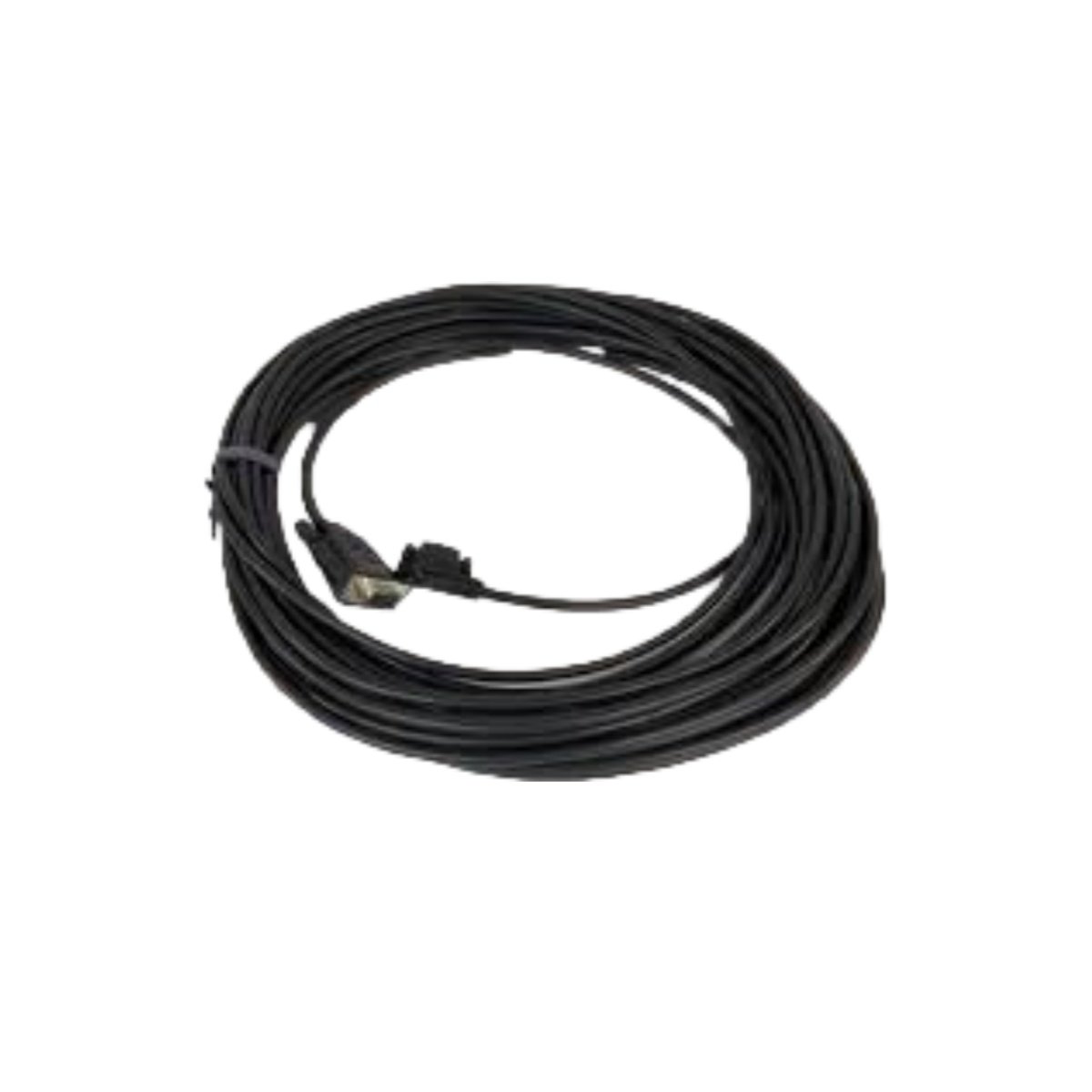 Schneider 990NAA26350 connection cord set with 3.5m D-sub cable, 26 AWG conductors, and braided shield. Reliable for Modicon M340 and M580 PLCs. In stock.