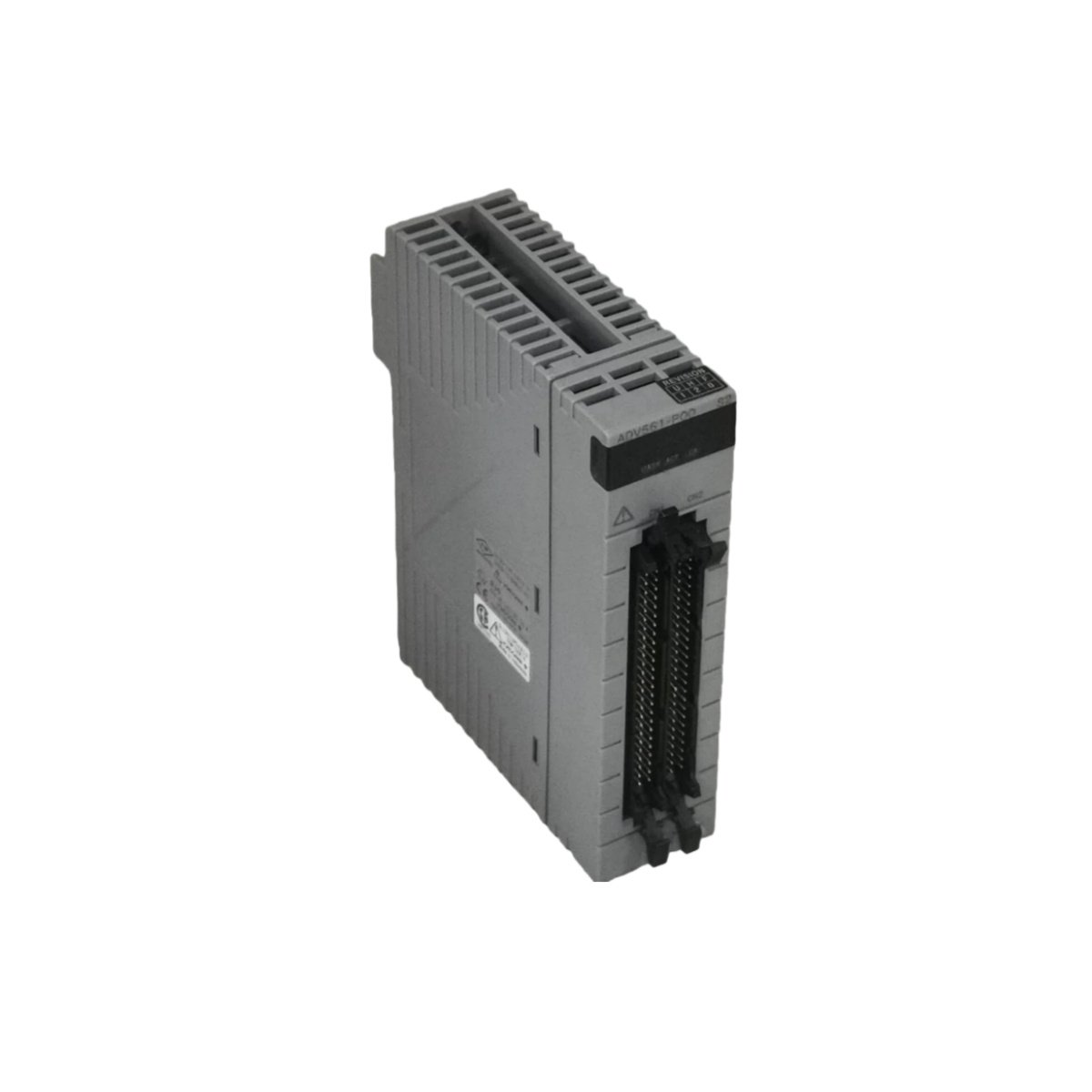 Yokogawa ADV561-P00 S2 digital output module with 16 channels, 24V DC output, optical isolation, 107.5×32.8×130 mm dimensions