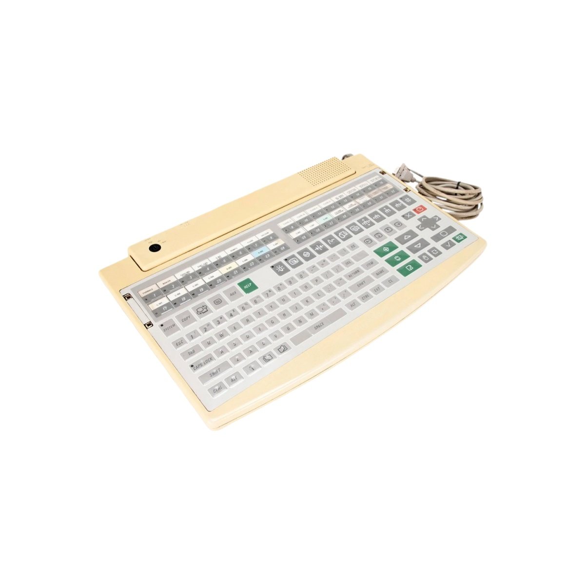Yokogawa AIP827-1 USB operation keyboard for CENTUM VP/CS 3000, 32 function keys, IP54, USB interface, 2.5 kg, 20 VA.