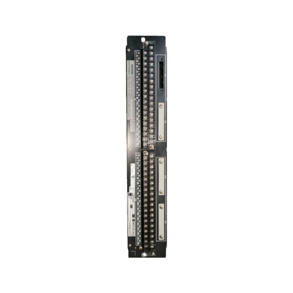 Yokogawa ARS55M Solid-State Relay Output Board with 32 MOSFET outputs, 2 A DC, 1 ms switching, LED indicators, CE/UL certified, backplane mount.