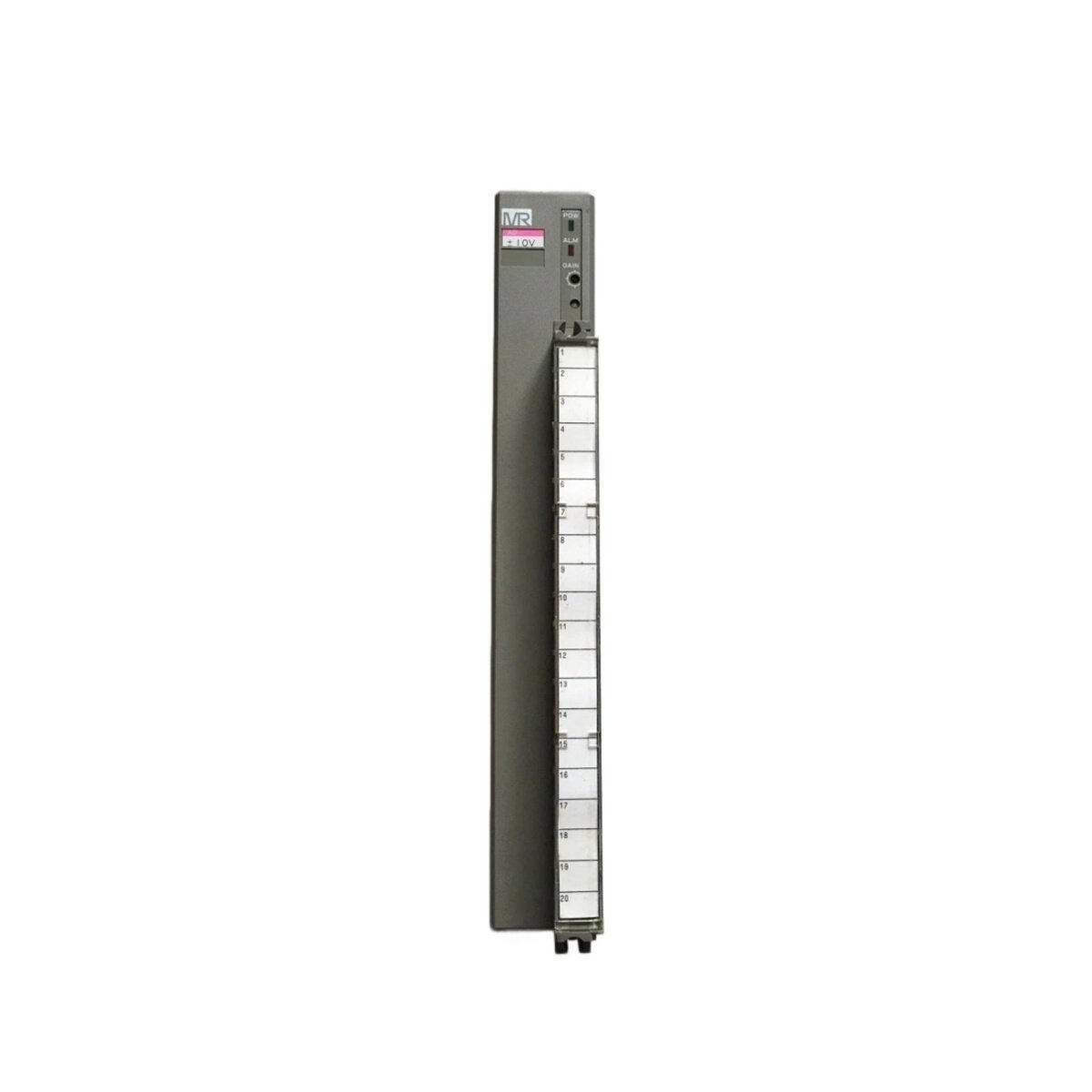 Fuji FTU423A I/O Control Module offers 8 digital inputs and 8 transistor outputs at 0.5A for F-Touch PLCs. Programmable filtering, short-circuit protection, compact design.