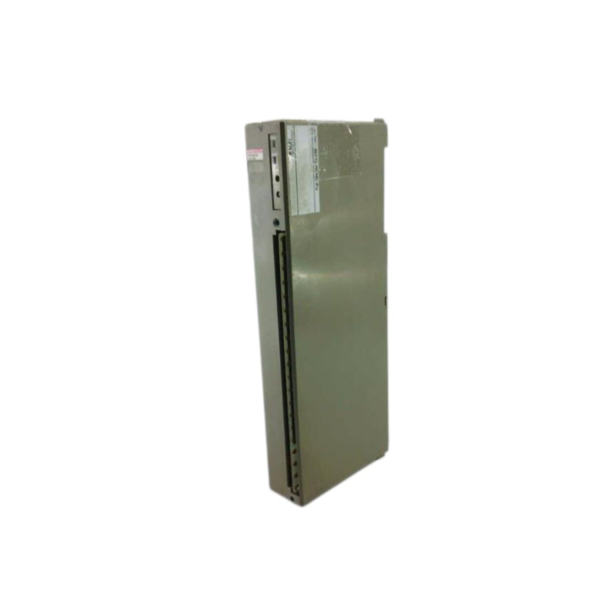 Fuji FTU441A analog output module with 4 isolated channels, 16-bit resolution, and ±0.1% accuracy. Supports 4-20mA and 0-10VDC. Compact 120mm x 70mm design.