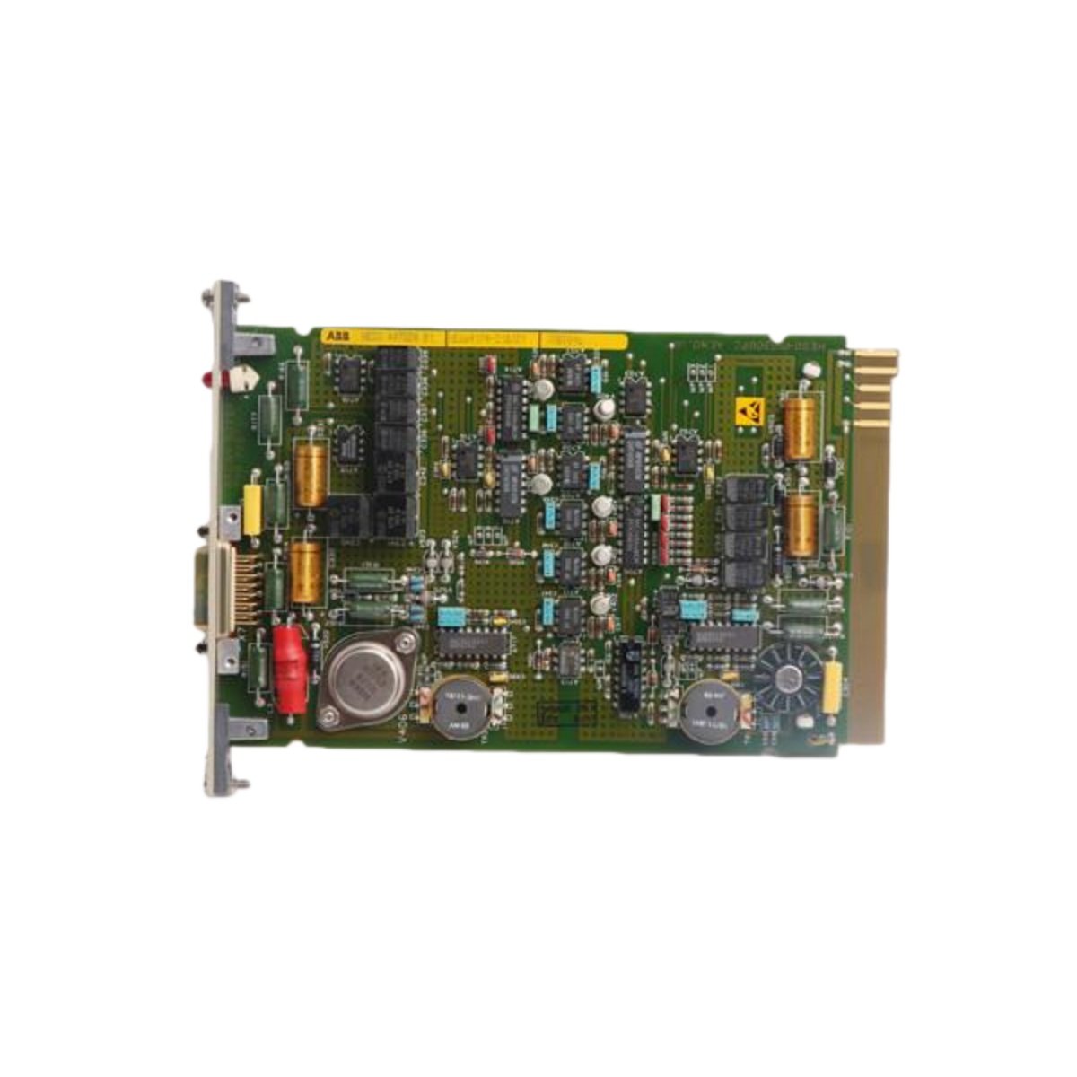 ABB HESG447024R1 HE664174-318/21 70BT01C bus transmitter for Advant OCS. 8 channels, 4-20mA, 12-bit, 4kV isolation, 0.4 kg. Redundant, 24V DC