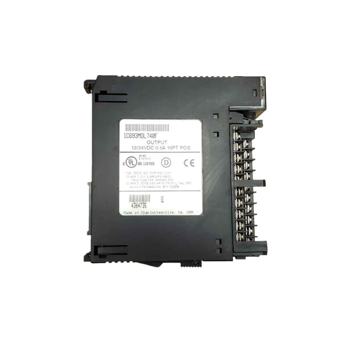 GE IC693MDL740F Output Module | 16-Channel 24V Series 90-30