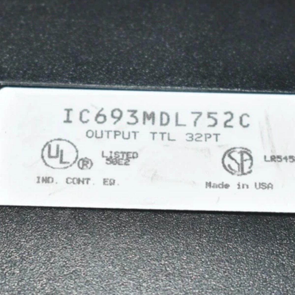 GE IC693MDL752 Negative Logic Output Module - Image 3