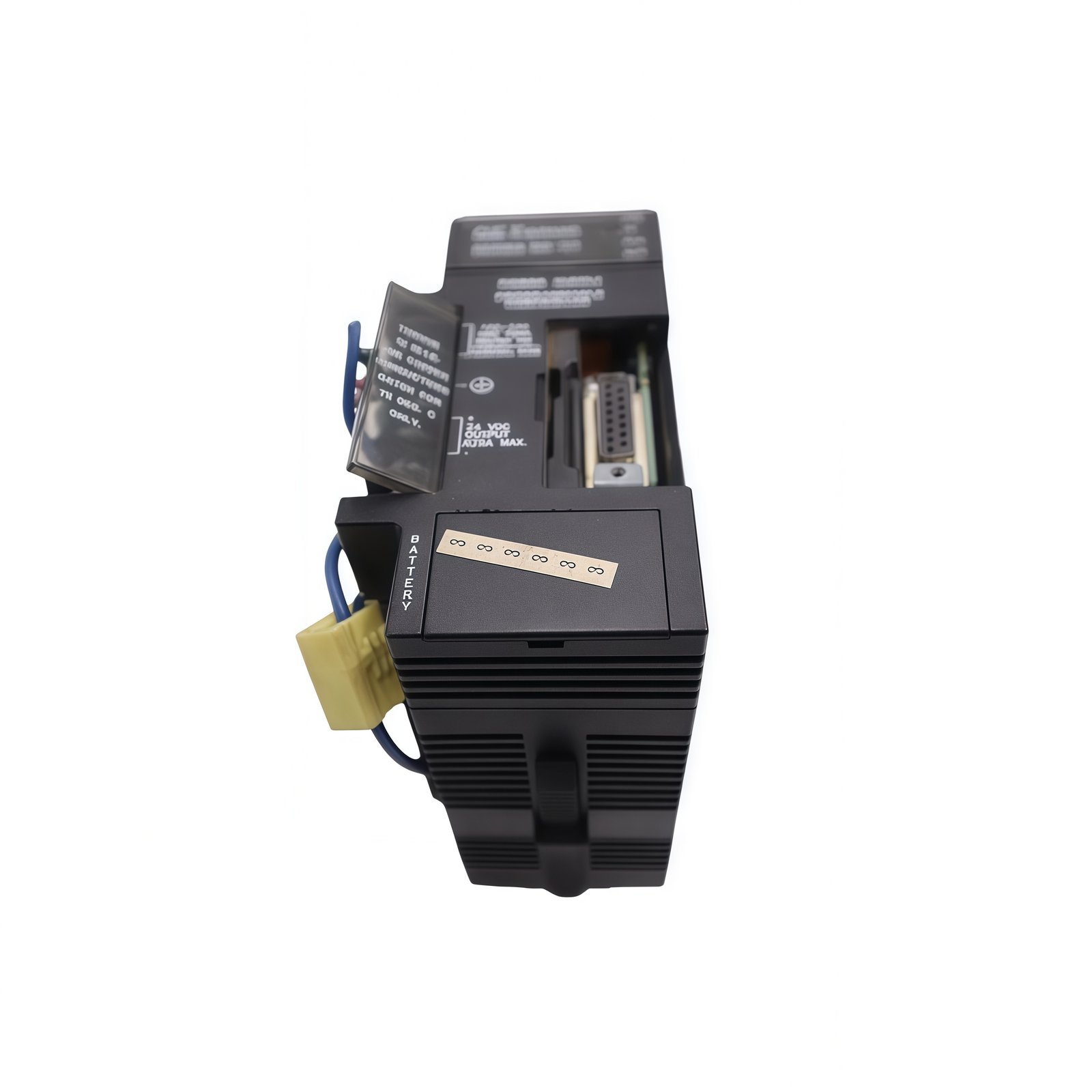 GE IC693PWR321P power supply unit for Series 90-30 PLC. Converts 120/240VAC to 5VDC and 24VDC outputs. 30W capacity, compact design, direct replacement.