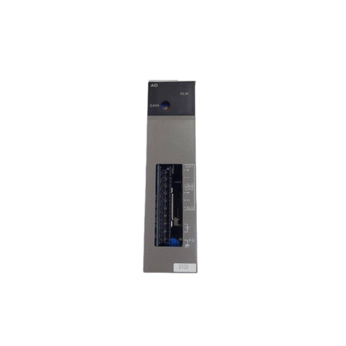 Fuji NC1AY02-04 PLC module features 2 inputs, 4 transistor outputs, 24 VDC, 2 ms response for MICREX-F series. Compact mixed I/O solution.