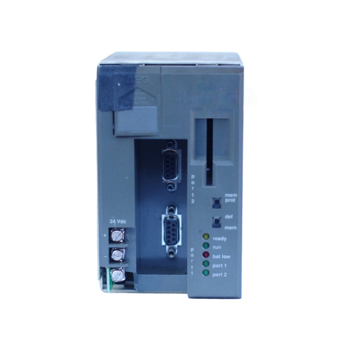 Schneider PC-A984-141 CPU module for Modicon 984 PLCs. 8KB memory, 24V DC, Modbus support, 60kHz counters. In stock.Modicon 984 Processor 8KB